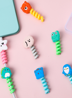 2021 New Cartoon Cable Protector Data Line Earphone Cable
