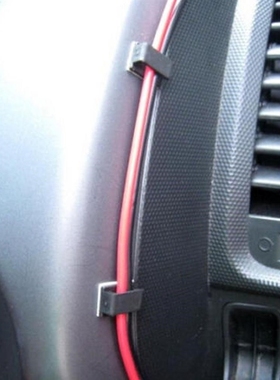 40Pcs save space Car Vehicle Data Cord Cable Tie Mount Wires