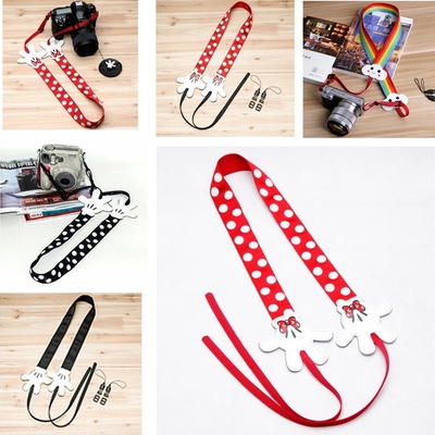 Cute Cartoon Camera Strap Lovely Minnie Nylon Neck/Shoulder