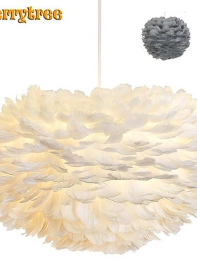 Feather Pendant Lights Hanglamp Pendant Lamp Nordic Design L