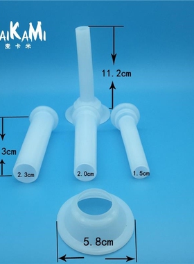 3pcs/set Meat Grinder Sausage Stuffer Filling Tubes DIY Saus