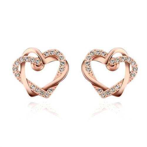 E745 WholesaleNickle Free Antiallergic18K Gold Plated Earrin