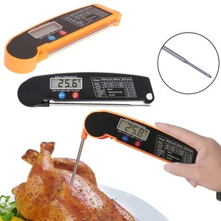 1pc Digital Food Thermometer For Meat Water Milk Cooking Foo