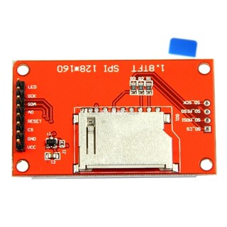 1.8 Serial 128X160 SPI TFT LCD Module Display + PCB Adapter