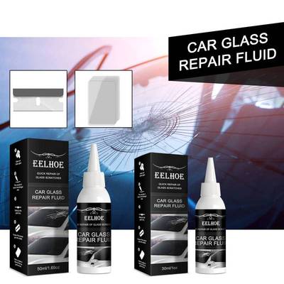 Automobile glass repair glue windshield repair