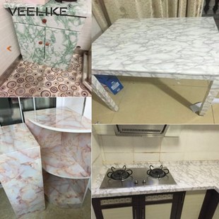 PVC Marble Waterproof Contact Paper Vinyl Self Adhesive Wall