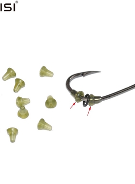 *100pcs Rubber Fishing Hook Earring Backs Fishing hook Stopp