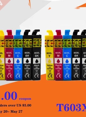 For epson 603xl Compatible Ink Ctridge 603 XL for Epson t6