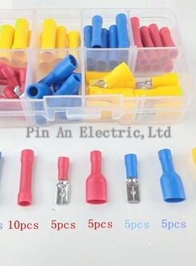 60pcs/BOX DIY Splice Wire Connectors Insulated Male Female C