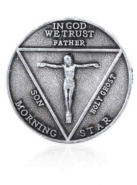 Lucifer Morningstar Satanic Pentecost Cosplay Coin Commemora