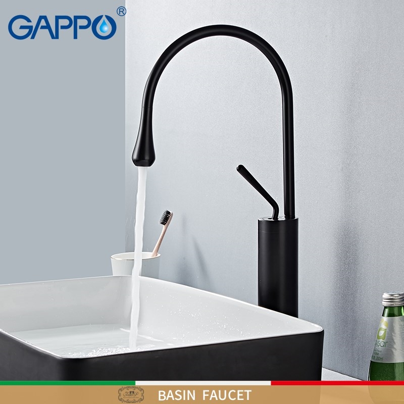GAPPO basin faucets Black bathroom faucet for bathroom basi