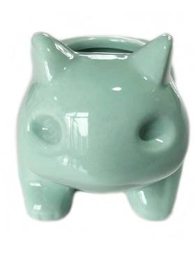 Kawaii Ceramic Flowerpot Bulbasaur Succulent Planter Cute Gr