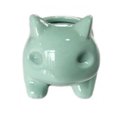 Kawaii Ceramic Flowerpot Bulbasaur Succulent Planter Cute Gr