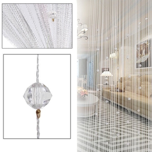 Decorative String Curtain Beads Wall Panel Fringe Room Door