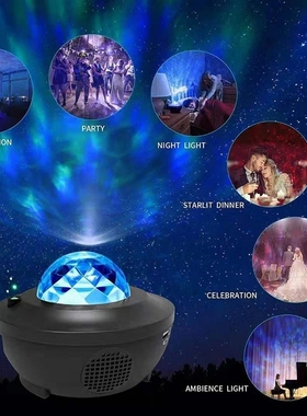 LED Star Projector Night Light Galaxy Nova Projecteur Starr