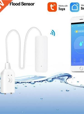 Tuya Wifi Leak Alarm Water Flood Detector Water Level