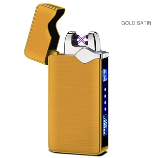 Metal Double Pulse Arc Electric Lighter SB Windproof Flamele