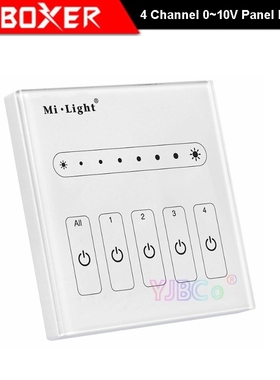 Miboxer L1 L4 1CH 4 CH 0~10V led touch Panel Dimmer switch L