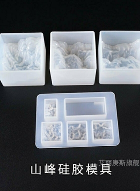 A crystal dropster mold. Diy's a silicon silicon molder for