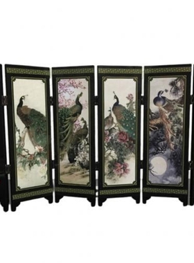 Hot Wooden 6-Panel  Screen Room Divider Folding Partition Gi