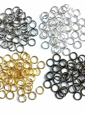 Double Loops Connectors 1Pack Metal 4Colors Ornament Accesso