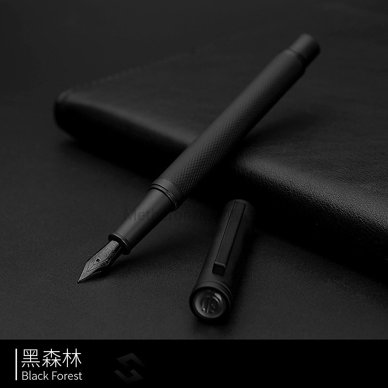 Fountain Pen HongDian ink Full Metal  Pens Stainless Steel B