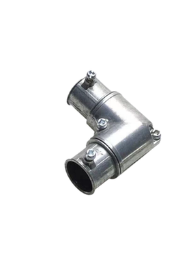 美标电线管直角弯头金属kbg镀锌UL认证EMT管连接头90度20管弯头