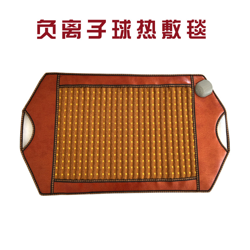 天然玉石热敷垫 理疗毯玉石夏凉垫凉毯 麦饭石托玛琳药王石加热垫