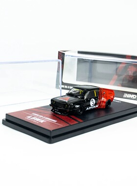 INNO 1:64 LBWK马自达MAZDA RX3 SAVANNA ADVAN涂装 合金汽车模型