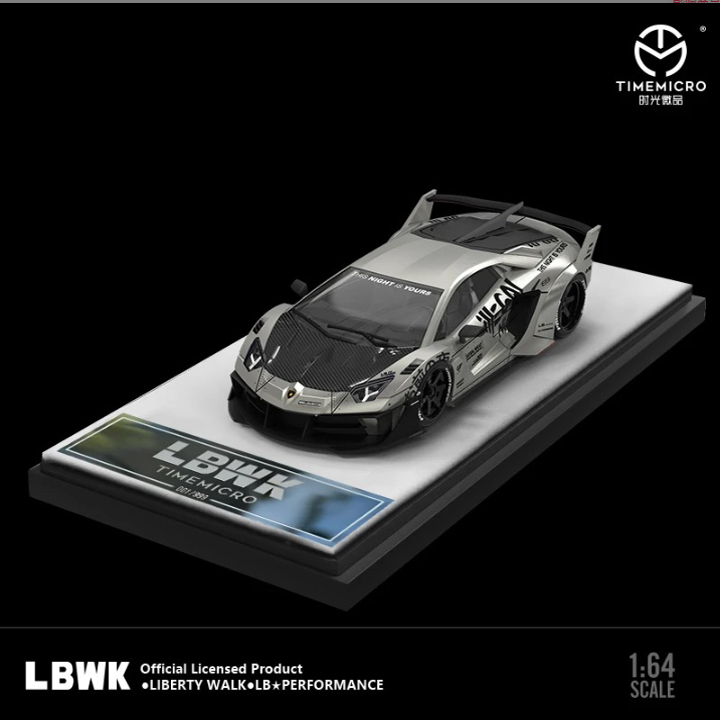 TM1:64兰博基尼GTEVO  战斗灰仿真合金模型