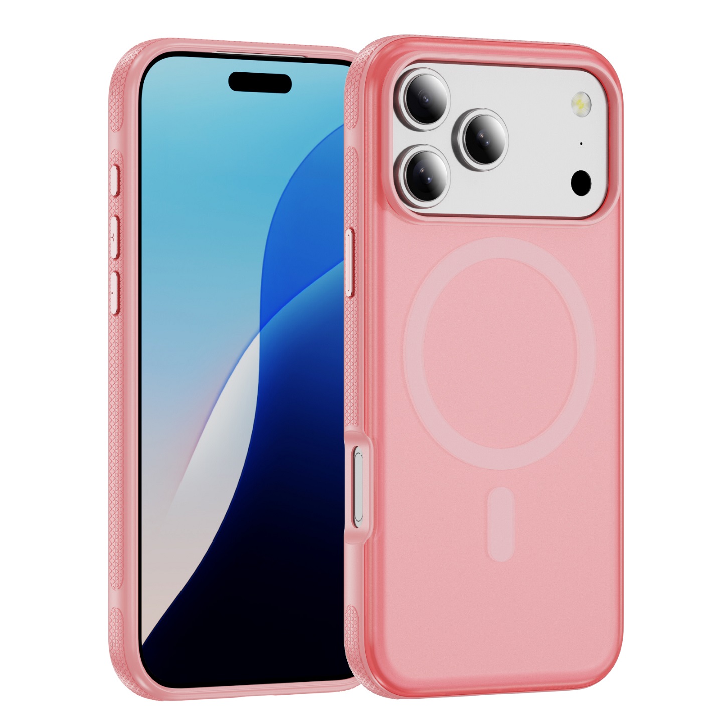 半透明Magsafe磁吸壳适用iPhone17air苹果16e手机壳14plus简约港风i13pro时尚紫12max防滑防摔15promax保护套