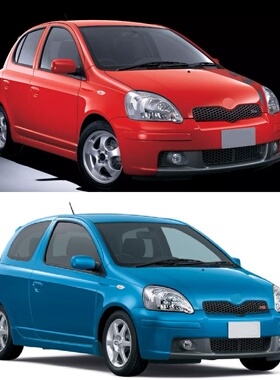 高品质威姿\ECHO改装RS运动版前杠\前唇\后杠\后唇（后期版）Vitz