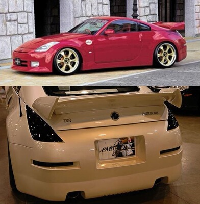 350Z\Z33改装Fabulous款前杠\后杠\侧裙\大包围