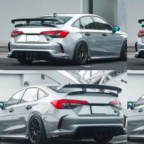 11代思域\CIVIC\型格改装VARIS款矮脚GT尾翼（FE1三厢）