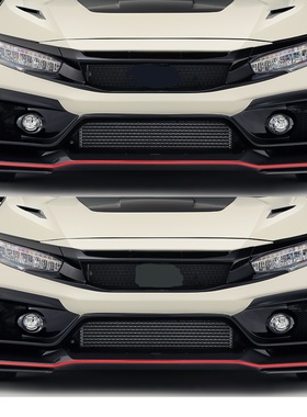 10代思域\CIVIC改装仿V款前杠（15~21款FC1\FK7）