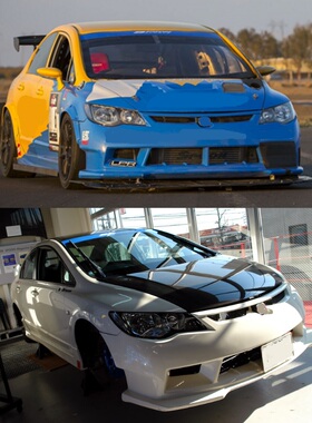 高品质FD2思域TYPE R\思铭改装SP款前杠（FD2 CIVIC TYPE R）