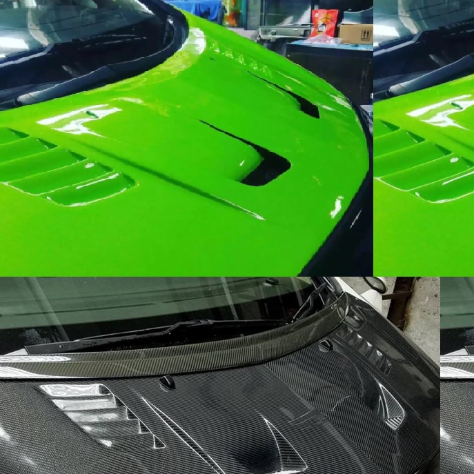 02~08款埃尔法\alphard改装170 motoring款开孔引擎盖（10系）