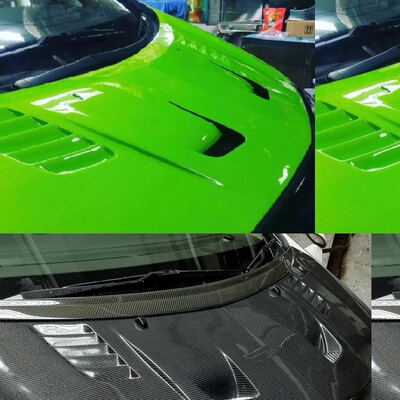 02~08款埃尔法\alphard改装170 motoring款开孔引擎盖（10系）