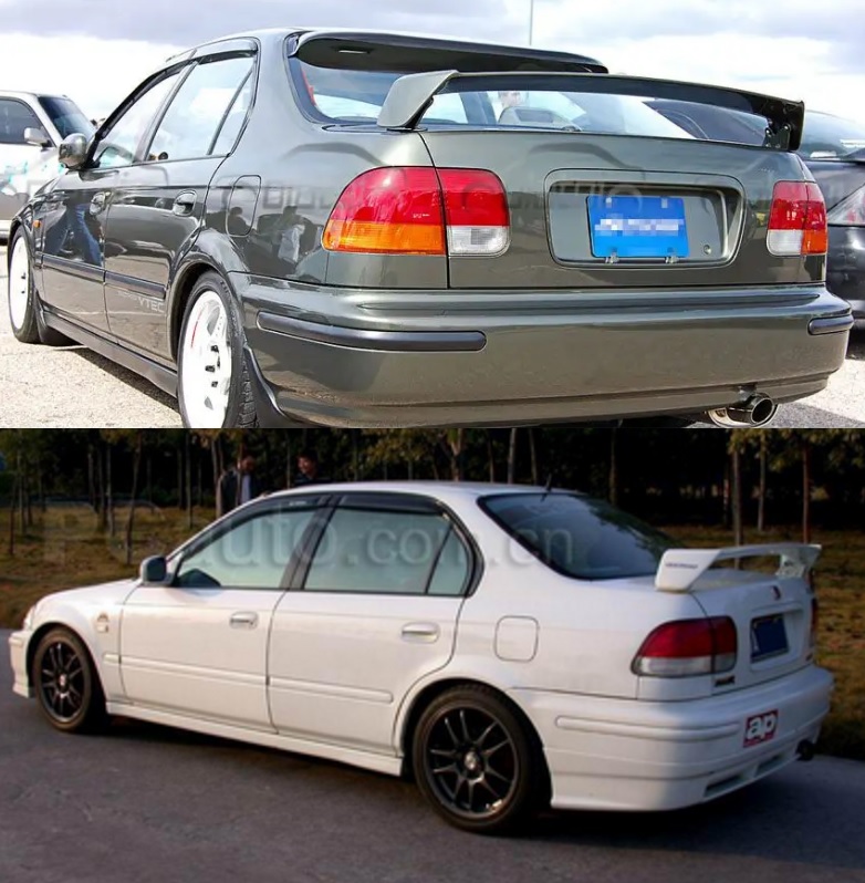 Civic EK/思域EK改装M款尾翼（三厢版）
