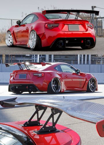 GT 86\BRZ改装VT TYPE 2款GT尾翼
