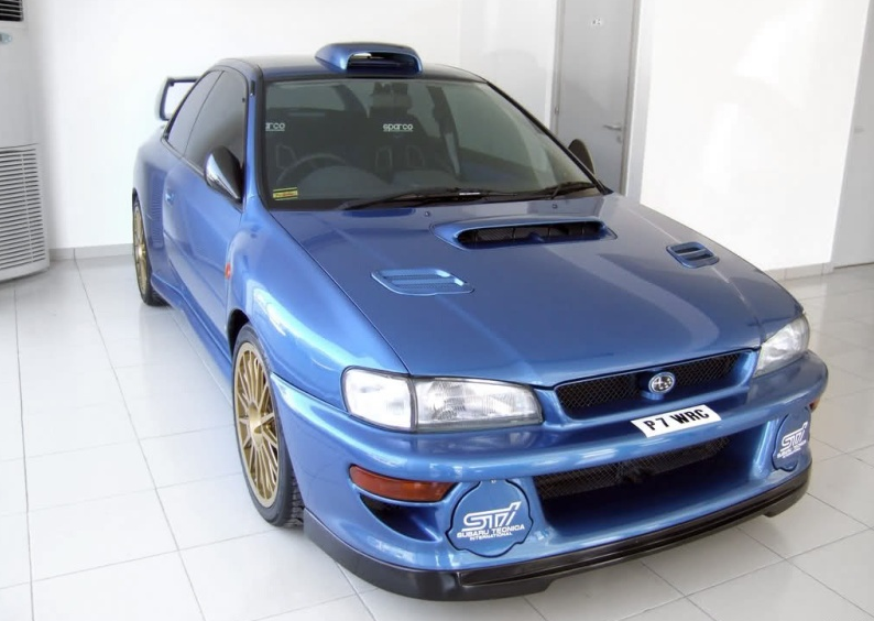 高品质Impreza\翼豹WRX\STI\GC\GC8改装F22B宽体前杠