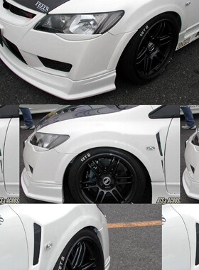 高品质FD2思域\CIVIC TYPE R改装FEEL'S款宽体叶子板\Feels