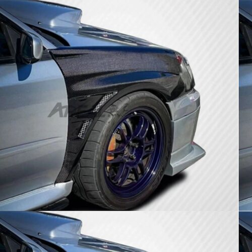 8代Impreza\翼豹WRX\STI改装CS挚速款开孔叶子板