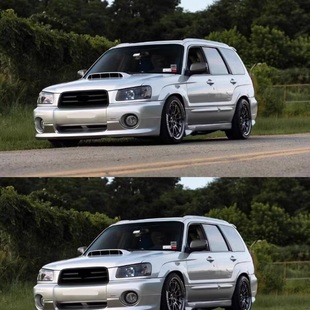 05款 前唇 FORESTER 运动版 侧包角 森林人改装 PP材质04