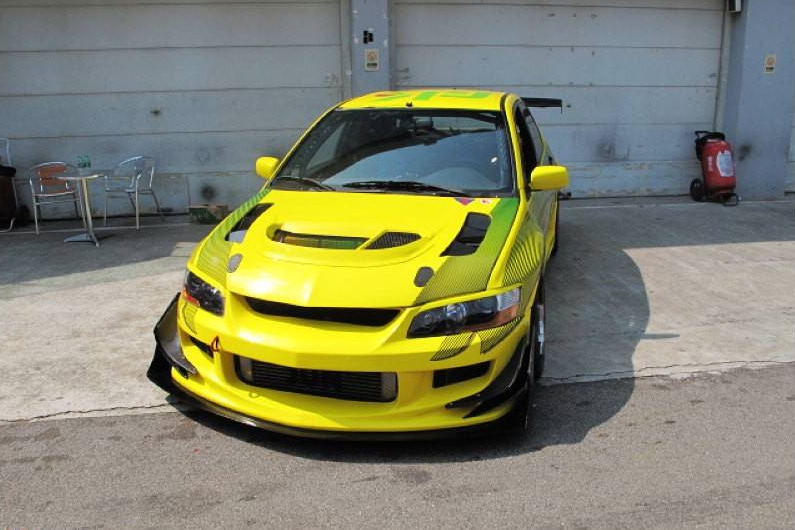 高品质8~9代LANCER EVO改装JU款前杠\Evolution改装前杠