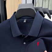 奥莱品牌折扣 马标半袖 保罗100%纯棉短袖 男夏季 休闲T恤 polo衫