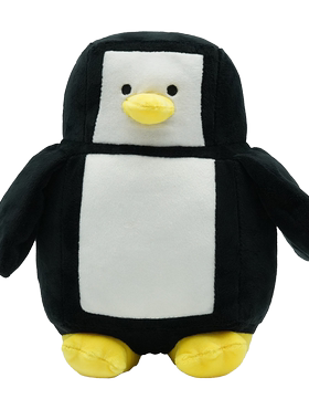 跨境新品Roblox Knock Out Plush周边可爱企鹅毛绒玩具公仔娃娃