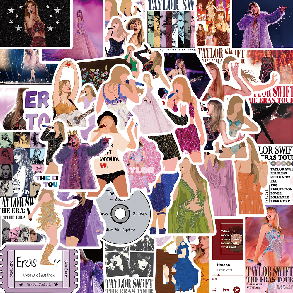 涂中鸦贴纸/立体贴纸50张热门