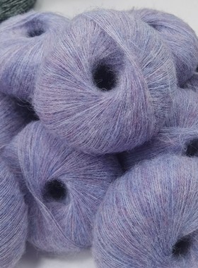 12团万支超级羊驼绒小马海---轻柔、细滑手编 柔软马海毛线团手编