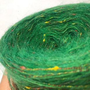 精纺羊绒线马海毛马卡龙手混线棒针钩针编织线超柔毛衣围巾材料包